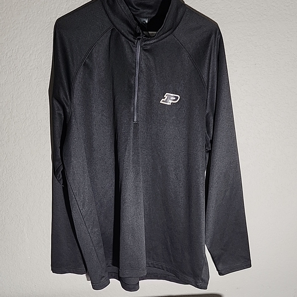 Ouray Purdue Shirt Mens Size XL Zip Pullover Athletics Dark Gray Quarter Zip